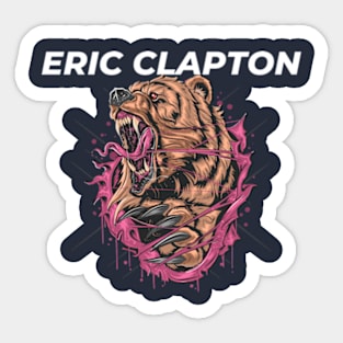 eric clapton Sticker